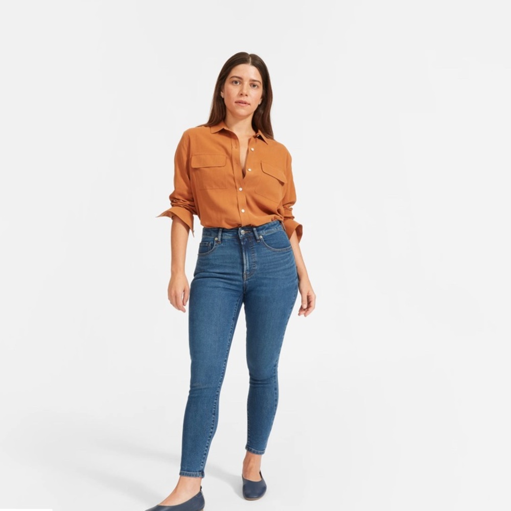 Everlane authentic stretch curvy jeans